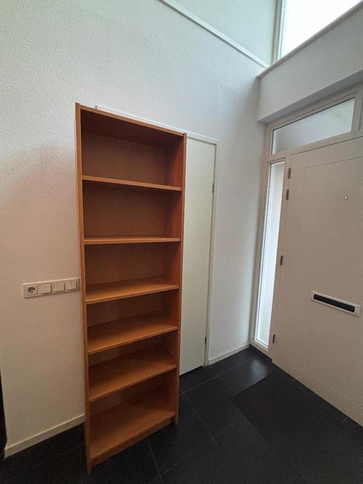 Boekenkast, Huis en Inrichting, Kasten | Boekenkasten, Zo goed als nieuw, 50 tot 100 cm, 200 cm of meer, 25 tot 50 cm, Overige houtsoorten