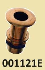 001121E 1" Huiddoorvoer messing. € 20,95., Watersport en Boten, Accessoires en Onderhoud, Ophalen of Verzenden, Nieuw, Motor en Techniek