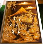 Authentiek handgeschilderd op BATIK - Indonesië - 100+ Jaar, Antiek en Kunst, Ophalen