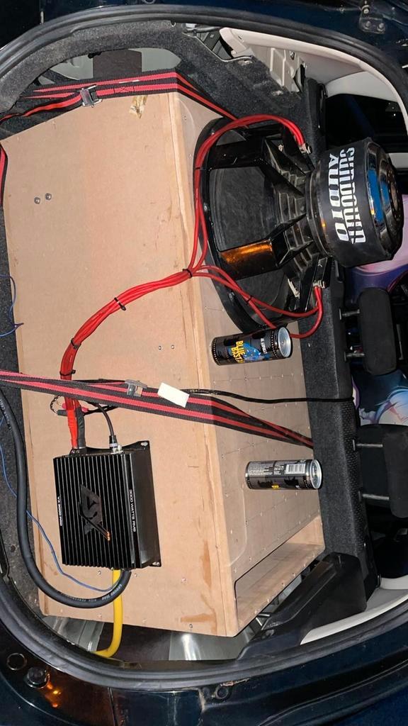 18 inch sundown met esx versterker 3000watt rms, Auto diversen, Tuning en Styling, Ophalen