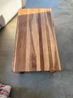 Henders & Hazel Salontafel Teak met Ondertafeltjes, Ophalen, 100 tot 150 cm, Teakhout, 50 tot 100 cm