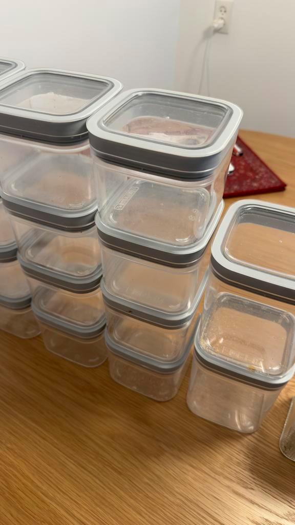 Curver Vershouddozen Set - 14 stuks, Huis en Inrichting, Keuken | Keukenbenodigdheden, Zo goed als nieuw, Ophalen