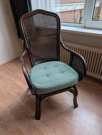 Vintage manou stoel met groen kussen, Ophalen