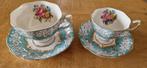 Royal Albert Enchantment porselein heren en dames kop en sch, Verzamelen, Porselein, Kristal en Bestek, Ophalen, Zo goed als nieuw