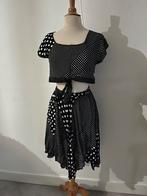 Zwart/wit setje rock and roll, Kleding | Dames, Ophalen, Carnaval, Kleding, Maat 36 (S)