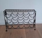 Leuk, ijzeren wijnrek, 15 flessen, Ophalen of Verzenden, Minder dan 50 cm