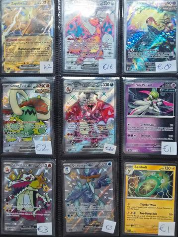 Pokemon hits ssp paf pal ex v vmax swsh promo par scr tef beschikbaar voor biedingen