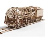 Houten bouwpakket Ugears trein stoom locomotief 31 cm, Hobby en Vrije tijd, Modelbouw | Auto's en Voertuigen, Nieuw, Overige merken