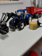 New Holland tractor met Krampe kipper - ZGAN, Ophalen of Verzenden, Zo goed als nieuw