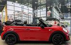 MINI COOPER CABRIO AUT 136 pk JCW LEDER NAVI LED HA&KA, Auto's, Mini, Te koop, Huisgarantie, 1205 kg, 20 km/l