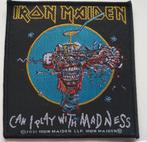 Iron Maiden  leuke 2021 can i play with madness patch 262, Verzenden, Nieuw, Kleding