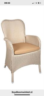 Lloyd Loom Stoel Dover - Parelwit, Huis en Inrichting, Ophalen, Wit, Vier, Landelijk