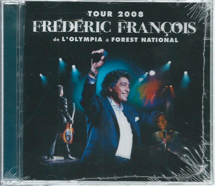 Frédéric François - Tour 2008 = 2cd = seal = 6,99, Cd's en Dvd's, Cd's | Franstalig, Nieuw in verpakking, Ophalen of Verzenden