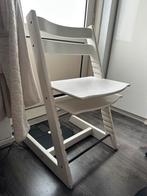 Stokke tripp trapp incl newbornset en peuterset, Huis en Inrichting, Stoelen, Ophalen, Zo goed als nieuw, Wit, Eén