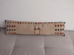 Vintage kelim sierkussen, Huis en Inrichting, Woonaccessoires | Kussens, Ophalen of Verzenden, Gebruikt, Beige, Rechthoekig
