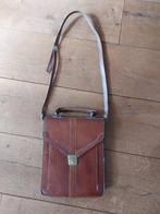 Leren damestas, Ophalen of Verzenden, Gebruikt, Bruin, Handtas