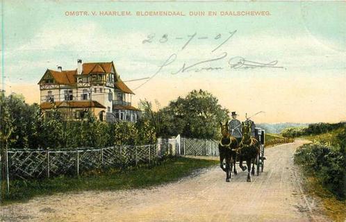 (380-070-033) Bloemendaal Duin en Daalsche Weg, Verzamelen, Ansichtkaarten | Nederland, Noord-Holland, Verzenden