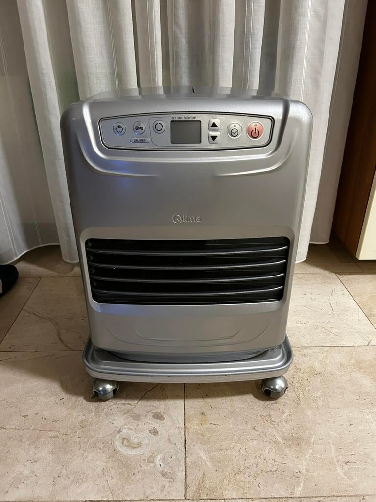 Qlima SRE 3531 TC-2 petroleumkachel, Huis en Inrichting, Ophalen, Zo goed als nieuw, Overige brandstoffen, Petroleumkachel