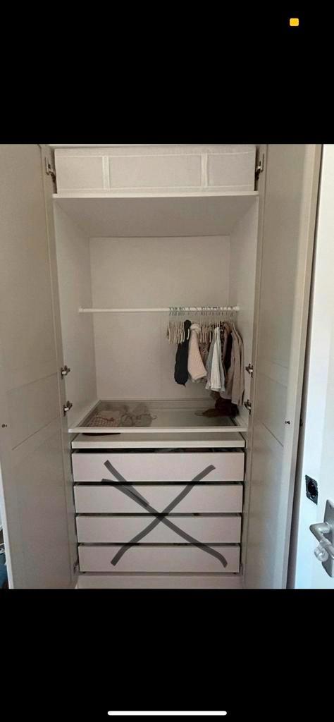 Ikea Pax kast 100x58x236, Huis en Inrichting, Kasten | Kledingkasten, Gebruikt, 200 cm of meer, 100 tot 150 cm, 50 tot 75 cm, Met lade(s)