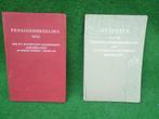 2 oude Pensioenregeling boekjes SMN Stoomvaartmaatschappij, Ophalen of Verzenden, Zo goed als nieuw, Motorboot, Boek of Tijdschrift