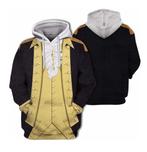 George Washington trui met capuchon (kostuum victoriaanse), Kleding | Heren, Verzenden, Nieuw, Overige maten