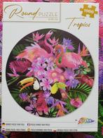 Ronde puzzel 1000 stukjes: Tropics, Ophalen of Verzenden, 500 t/m 1500 stukjes, Gebruikt, Legpuzzel