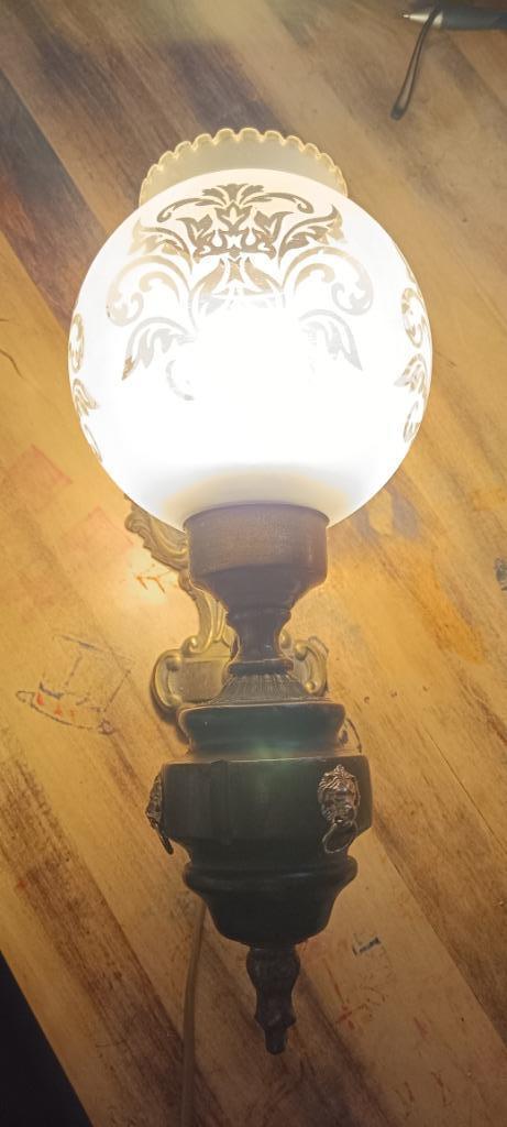 Antiek wandlampje, Antiek en Kunst, Antiek | Lampen, Ophalen