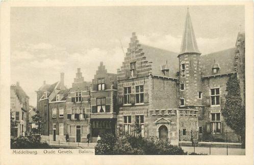 (388-200-035) Middelburg Oude Gevels, Verzamelen, Ansichtkaarten | Nederland, Zeeland, Verzenden