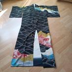 vintage zijde kimono, Antiek en Kunst, Ophalen of Verzenden, Dames