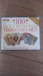 Accordeon & Harmonika Hits 100  4cd box, Cd's en Dvd's, Cd's | Instrumentaal, Gebruikt, Ophalen of Verzenden