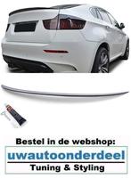 Bmw X6 E71 Kofferklep Spoiler Achterklep Glans Zwart, Verzenden