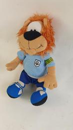 Loeki de Leeuw voetbal tenue knuffel blauw. 32cm. S40, Kinderen en Baby's, Speelgoed | Knuffels en Pluche, Overige typen, Gebruikt