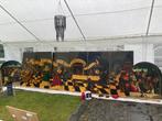 “ Het Banket”, Schilderij panelen Max Keuris 1973, Antiek en Kunst, Kunst | Schilderijen | Klassiek, Ophalen