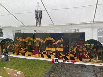 Schilderij panelen Max Keuris 1973 beschikbaar voor biedingen