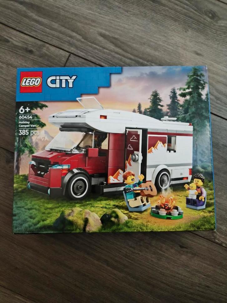 Lego City 60454 Vakantie Camper Van - Nieuw!, Kinderen en Baby's, Speelgoed | Duplo en Lego, Nieuw, Lego, Complete set, Ophalen of Verzenden