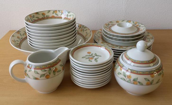 Koffietijd Servies - Diverse Onderdelen - Art + Design, Huis en Inrichting, Keuken | Servies, Zo goed als nieuw, Compleet servies