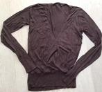Bruine trui met V hals maat S van Amisu, Bruin, Ophalen of Verzenden, Zo goed als nieuw, Maat 36 (S)