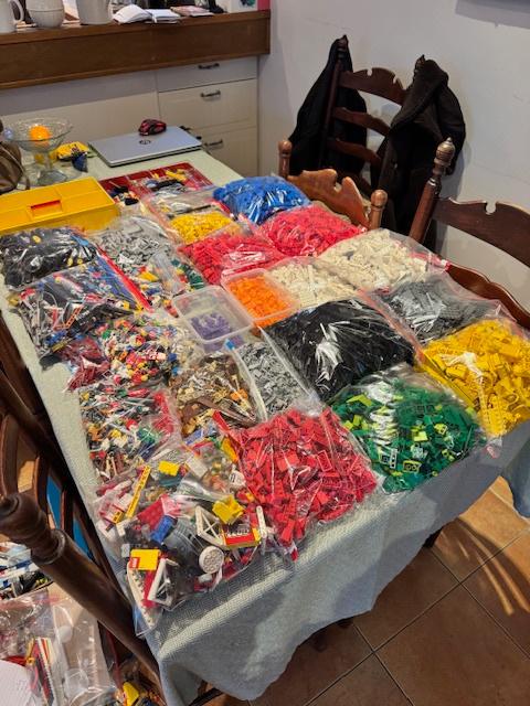 Verzameling Lego (oud en technisch), Kinderen en Baby's, Speelgoed | Duplo en Lego, Ophalen, Gebruikt, Losse stenen, Lego