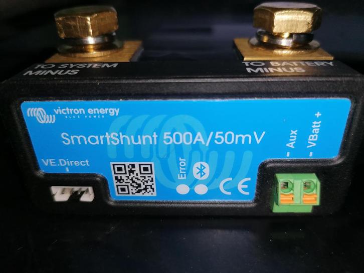 Victron SmartShunt 500A/50mV, Caravans en Kamperen, Camper-accessoires, Gebruikt, Ophalen of Verzenden