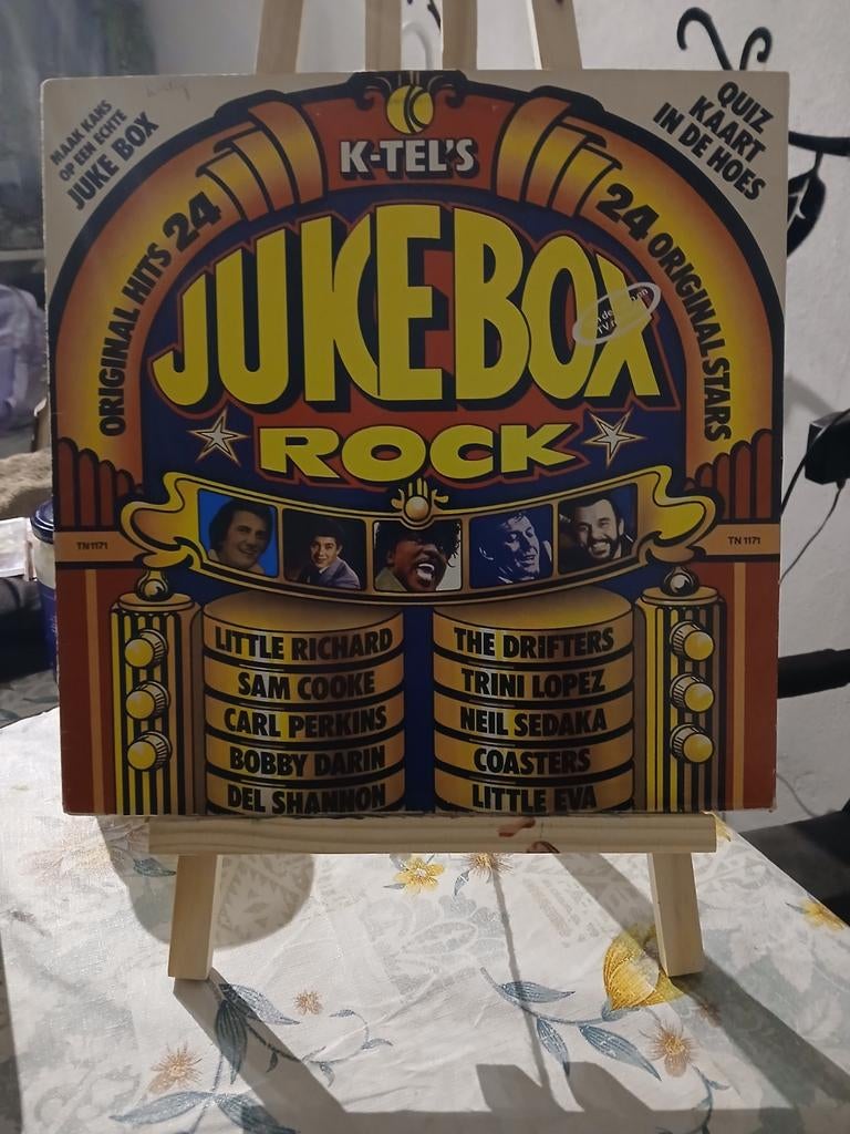 K-Tel's Jukebox Rock LP, Ophalen of Verzenden, Gebruikt, 12 inch, Rock-'n-Roll