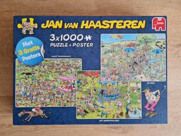 3x1000 stukjes 'ascot race, bandstand, de mars' | J v H beschikbaar voor biedingen