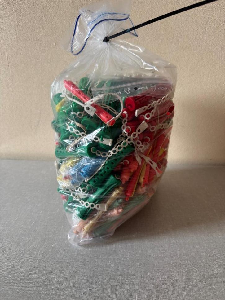 zak vol permanent rollers permanentwikkels met elastiek, Sieraden, Tassen en Uiterlijk, Uiterlijk | Haarverzorging, Zo goed als nieuw
