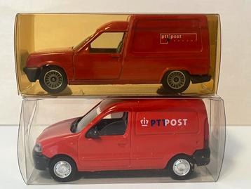2 modelauto’s PTT POST 1:43 Solido nieuw in doos beschikbaar voor biedingen