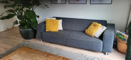 Comfortabele stoffen bank, Huis en Inrichting, Banken | Bankstellen, Gebruikt, Rechte bank, Driepersoons, 200 tot 250 cm, 75 tot 100 cm