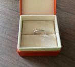BRON AANSCHUIF / STAX RING WITGOUD, Sieraden, Tassen en Uiterlijk, Ringen, Ophalen of Verzenden, Zo goed als nieuw, Goud, Dame