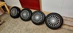 Continental set Winterbanden volkswagen polo 4, 14 inch, Banden en Velgen, 165 mm, Winterbanden