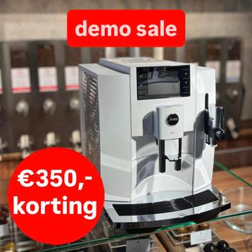 Jura E8 Piano White (EC) DEMO KORTING, 25 maanden garantie beschikbaar voor biedingen