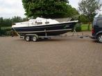 motorjacht ex zeilboot, Watersport en Boten, Motorboten en Motorjachten, Benzine, Buitenboordmotor, Minder dan 10 pk, Polyester