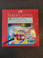 Faber-Castell 24 Aquarel potloden + penseel NIEUW! 4 dozen, Hobby en Vrije tijd, Nieuw, Potlood of Stift, Ophalen of Verzenden