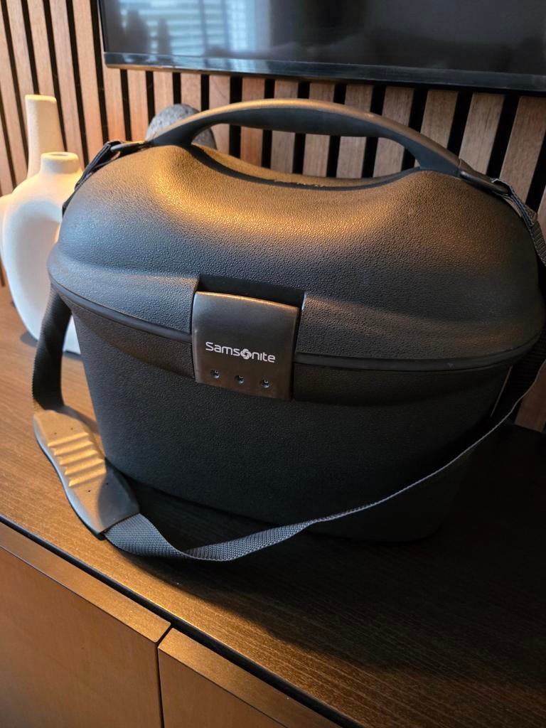 Samsonite Beautycase, Ophalen of Verzenden, Gebruikt, Hard kunststof, Minder dan 50 cm